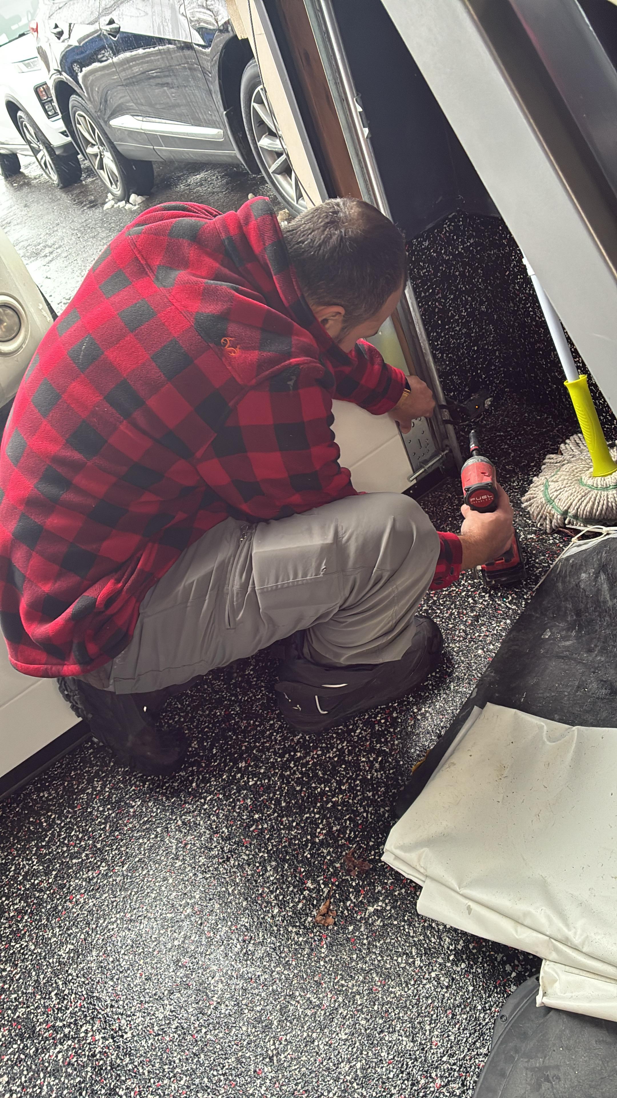 Jacob from Lion Pro on a residential repair